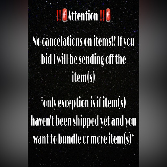 βΌοΈπ¨no cancellations and no $3 packages!βΌοΈπ¨ - Picture 1 of 2